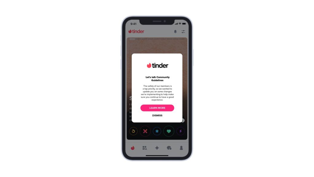 Tinder Bans Social Handles on Profiles