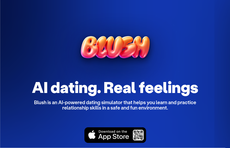 Blush – New AI Relationship App from Replika Creators