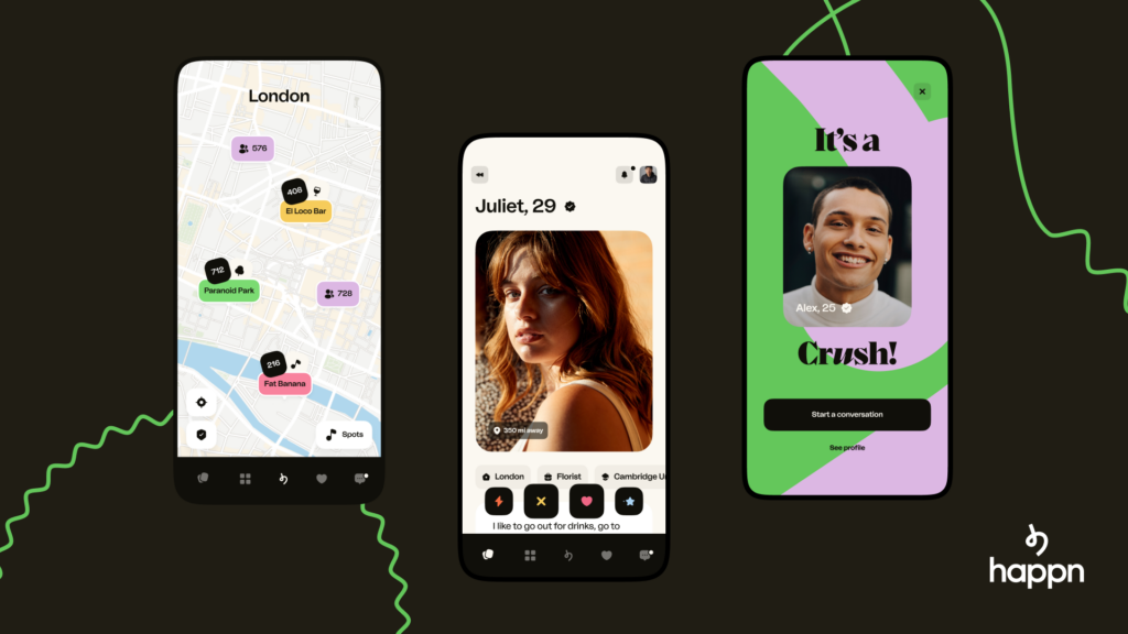 happn’s New Marketing campaign Focuses on Best Put for Dates