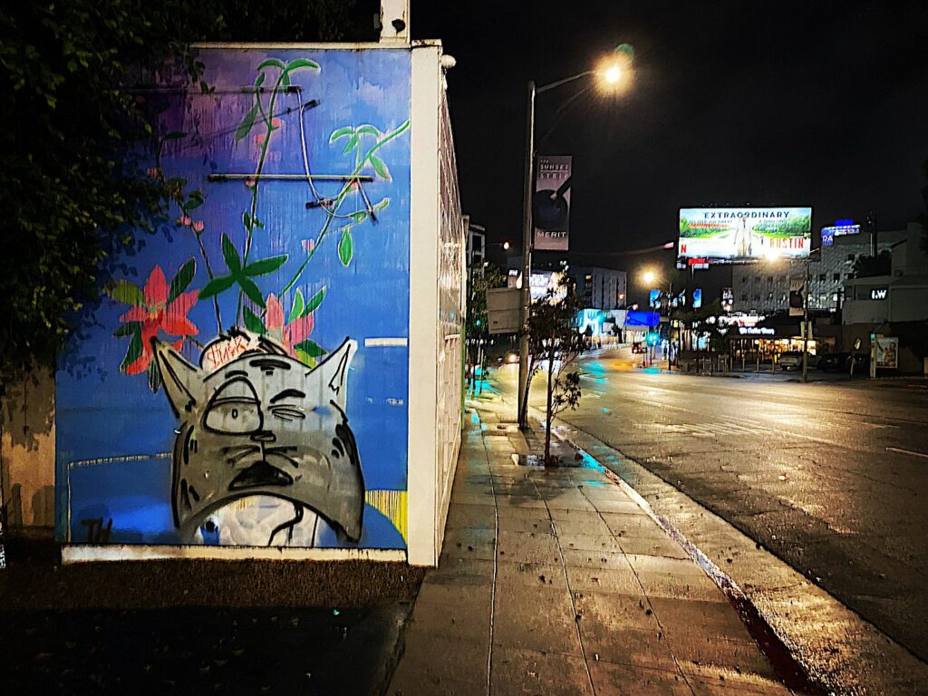 Sunset Boulevard at Evening